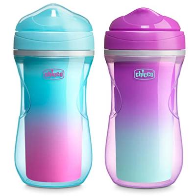 Chicco 7oz. Semi-soft Trainer with Bite-resistant Spout and Spill-Free Lid | Removable, Non-Slip Handles | Top-Rack Dishwasher Safe | Easy to Hold