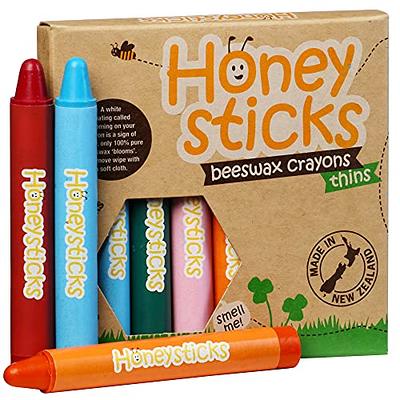 Honeysticks Natural Beeswax Crayons - Classic Crayon Size and
