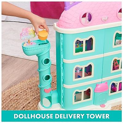  Gabby's Dollhouse, Purrfect Dollhouse with 15 Pieces including  Toy Figures, Furniture, Accessories and Sounds, Kids Toys for Ages 3 and up  : Toys & Games