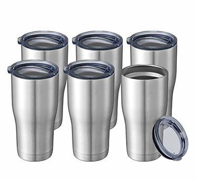 HASLE Outfitters 30oz Stainless Steel Tumbler, Double Wall Vacuum Insulated Travel Mug Tumbler, Durable Insulated Coffee Mug, Gift Box Set (Grey, 1)