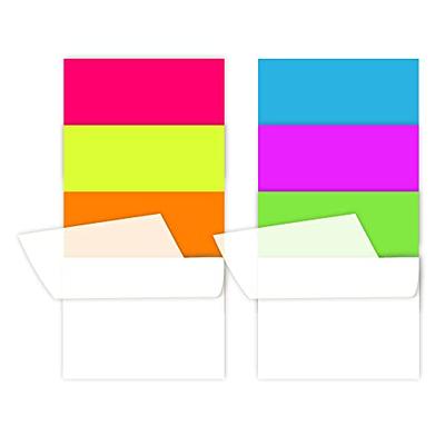 Orange Transparent Sticky Note Pads