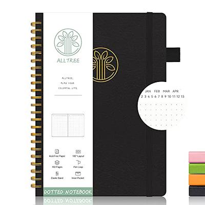 Dotted Journal Bullet Notebook, Hardcover (5.7 in x 8 in) – Paperage