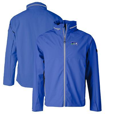 Men's Cutter & Buck Blue Seattle Seahawks Throwback Logo Vapor Water  Repellent Stretch Full-Zip Rain Jacket - Yahoo Shopping