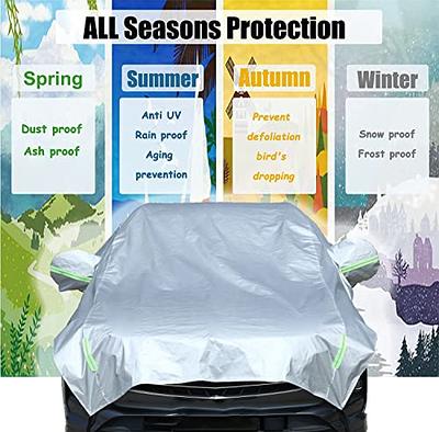 Rainproof Sun Frost Car Half Covers. Waterproof Half cover
