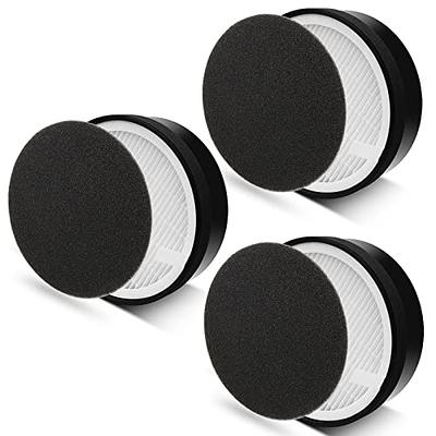 Yweller LV-H128-RF True HEPA Filter Replacement Compatible for LEVOIT  LV-H128 PUURVSAS HM669A ROVACS RV60,3-in-1 Pre-Filters True HEPA Filters and