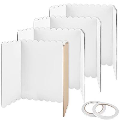 BAZIC Trifold Presentation Board 36 X 48 White, Tri-Fold Corrugated  Poster Boards, Cardboard for Display Boards Science Fair Art Project,  24-Pack