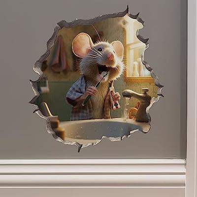 Gaming Mouse in Mouse Hole Decal - Mouse Hole 3D Wall Sticker – My  Wonderful Walls