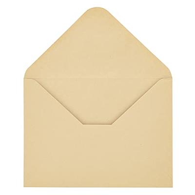 ValBox 200 Qty A7 Invitation Envelopes 5 x 7, 120GSM White Kraft Paper  Envelopes for 5x7 Cards, Self Seal, Weddings, Invitations, Baby Shower