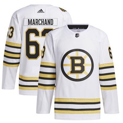 FANATICS Men's Fanatics Branded Brad Marchand White Boston Bruins 100th  Anniversary Premier Breakaway Player Jersey