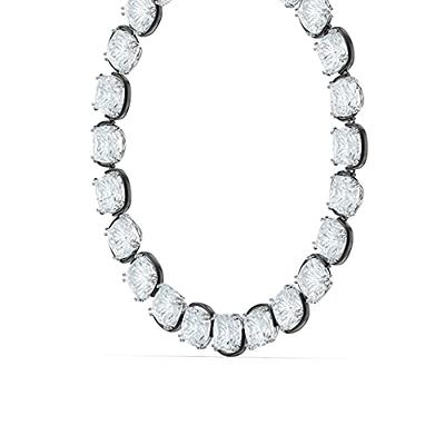 SWAROVSKI Harmonia All-Around Choker Necklace, Clear Cushion-Cut