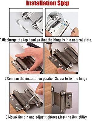 6Pack Butt Hinge 1 Inch Mini Hinges 304 Stainless Steel Hinges