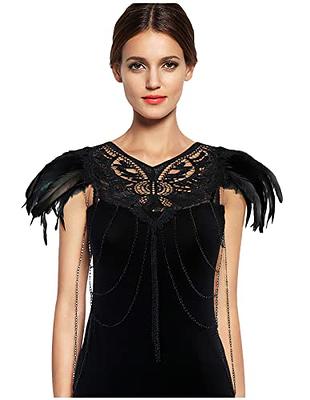 Steampunk Lace Shoulder Cape