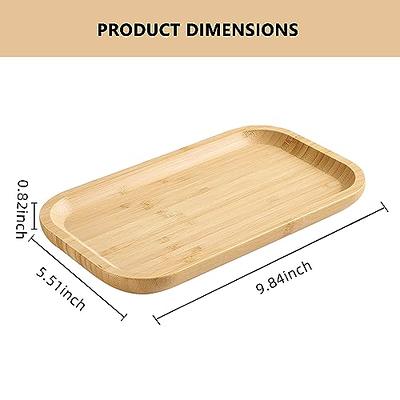 Bathroom Counter Tray, Thickened Silicone Bathroom Vanity Tray,  Shatterproof Durable Rectangle Bathroom Tray Soap Dispenser Tray