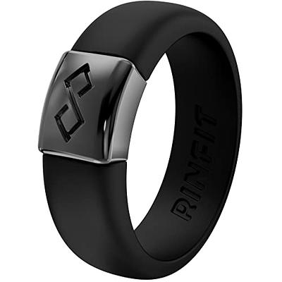 Enso Rings Elements Collection - 4.3mm Diamond Silicone Band