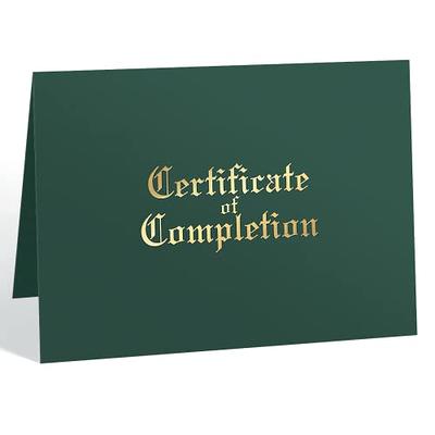 Empire Gold Certificate on White Parchment - Set of 100