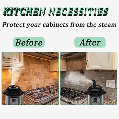 Steam Release Diverter for Instant Pot, Pressure Cooker Accessories,  Silicone Steam Diverter for Ninja Foodi, Kitchen Cupboards/Cabinets Savior