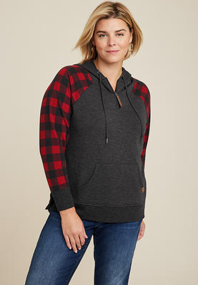 Plus Size Homeward Fleece Hoodie