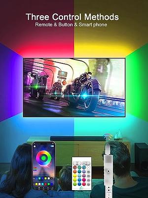 LED Lights for TV 55 Inch ,DIY TV Led Backlight 12.5ft,USB Led