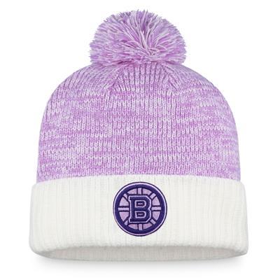 Men's adidas White/Purple Vancouver Canucks Hockey Fights Cancer