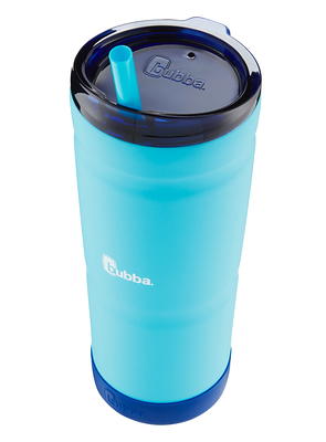 bubba Envy S Stainless Steel Tumbler Straw Teal, Lid Blue , Cup Teal, 24 Fl  Oz