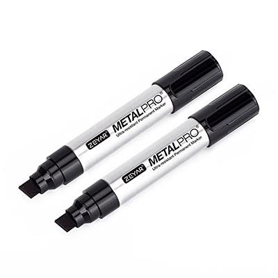 Permanent markers, 100 packs permanent markers bulk, quick drying in one  second, waterproof, smooth, not easy to erase, durable, can be marked on