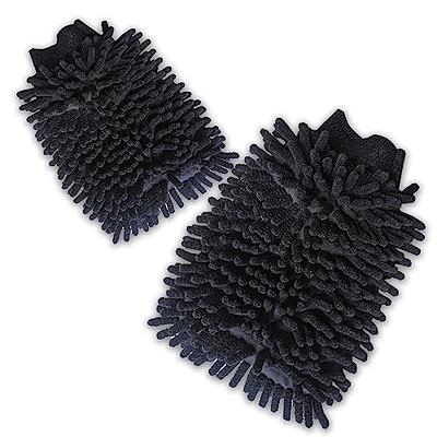 Car Wash Mitt 2 Pack, Microfiber Wash Mitt for Car Cleaning Mitts