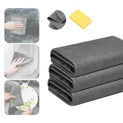 10PCS Thickened Magic Cleaning Cloth, Cicarfer Magic Cleaning Cloth, Magic  Cleaning Cloths, Sonorou Thickened Magic Cleaning Cloth, Magic Streak Free  Miracle Cleaning Cloth（Grey） - Yahoo Shopping