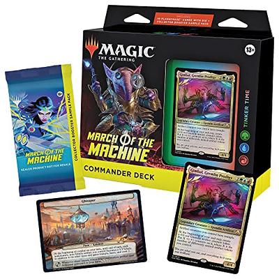 Magic The Gathering Wilds of Eldraine Commander Deck - Virtue and Valor  (100-Card Deck, 2-Card Collector Booster Sample Pack + Accessories)