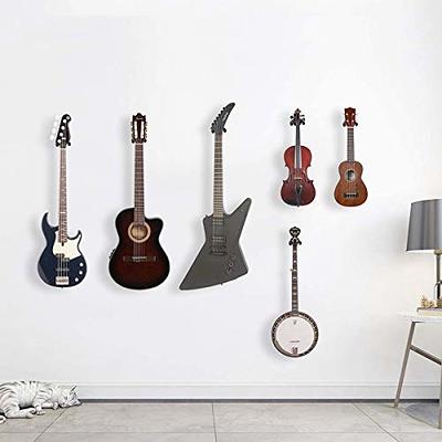 3-PACK Guitar Hanger Hook Holder Wall Mount Display Acoustic or