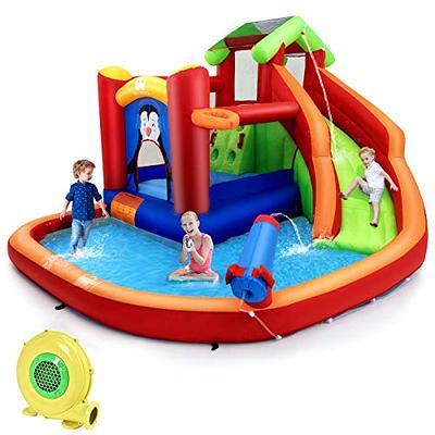 Corson Tools Splash and Slide Climb Inflatable Water Blob, Climbing Wall,  and Pool Area  Outdoor Summer Fun for Kids & Families with Air Blower My  First Waterslide - Yahoo Shopping