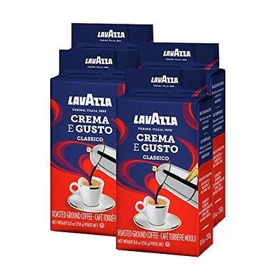 Lavazza Crema e Gusto Whole Bean Coffee Dark Roast – Italy Best Coffee