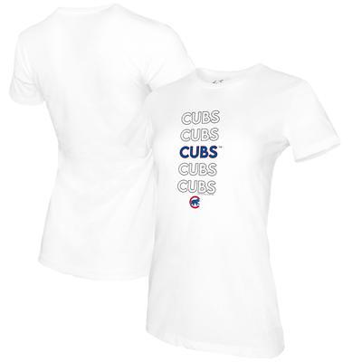 Men's Chicago Cubs Fanatics Branded Royal Number One Dad Team T-Shirt