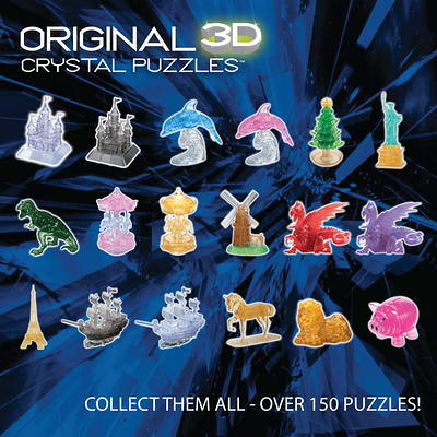 T-Rex Original 3D Crystal Puzzle from BePuzzled, Ages 12 and Up - Yahoo  Shopping
