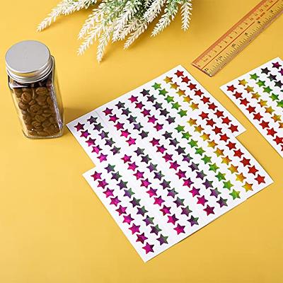 1000PCS, 3/4 Inch) Metallic Gold Star Stickers - School Mini Reward Star  Stick