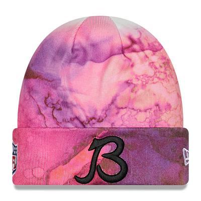 Youth New Era Pink Seattle Seahawks 2022 NFL Crucial Catch Knit Hat