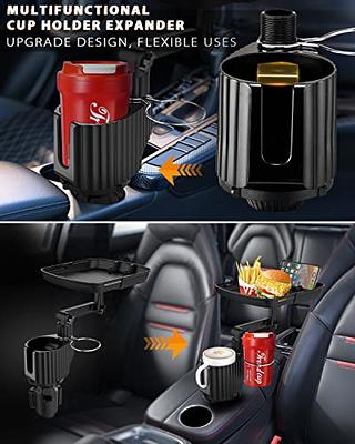 360 Degree Adjustable Car Cup Holder Food Tray Drink Holder