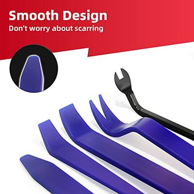 AggSound Auto Trim Removal Tool Set (5 PCS) - No Scratch Thickened Plastic  Car Pry Tool Kit