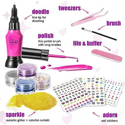 Amazon.com: Shemira Nail Art Kit for Girls 7-12 Years Old, Nail Polish Kit  for Teen Girls, Birthday Gift for Girls 7 8 9 10 11 12 Years Old,Easter  Gift for Girls, Easter