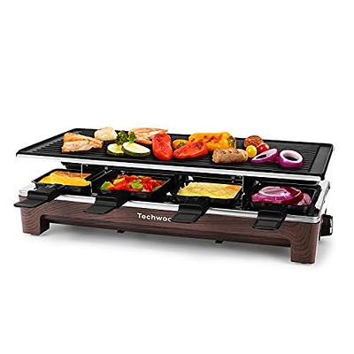 Techwood Indoor Smokeless Grill, 1500W Electric BBQ Grill and Non