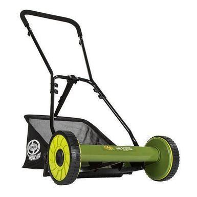 Sun Joe Mow Joe 16 in. Manual Push Walk Behind Reel Mower with