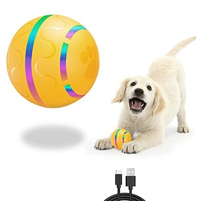 Interactive Dog Toys Rubber Chew Toy, Auto Moving Dog Toy for Medium/Large  Dogs