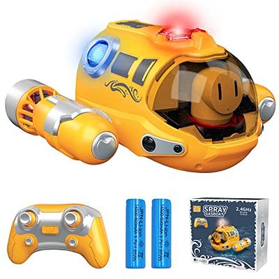 bubbacare Rc Boat Rc Boat Toys Remote Control Boat Pool Toy Rc Spray  Gasboat with Light Swimming Pool Toy Water Toy for Swimming Pool Bathroom -  Yahoo Shopping