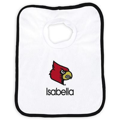 Newborn & Infant Black Louisville Cardinals Personalized Bib - Yahoo  Shopping