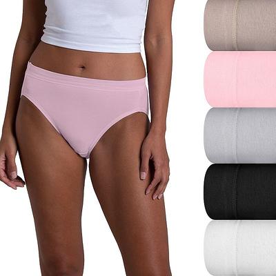 Women's Fruit of the Loom® 360 Stretch Hi-Cut Panty 5-pack 5DCSSHC, Size:  10, White - Yahoo Shopping