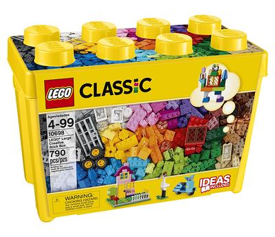 LEGO Classic Large Creative Brick Box 10698 Play and Be Inspired by LEGO  Masters, Toy Storage Solution for Home or Classrooms, Interactive Building  Toy for Kids, Boys, and Girls - Yahoo Shopping