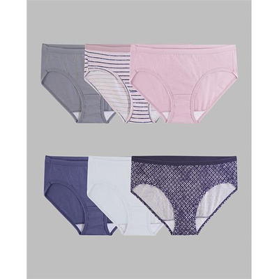 Girls' Seamless Hipsters, Assorted 6 Pack