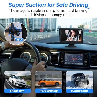 Baby Mirror for Car, Back Seat Baby Car Camera with Night Vision