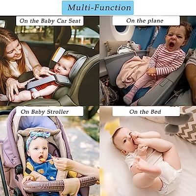 Infant Travel Pillow - Baby Head Suppport Pillow For Car & Stroller