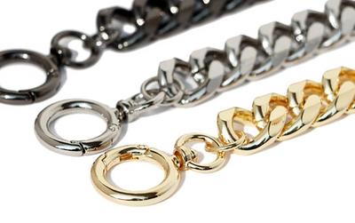 19mm Width Gold/ Siver/ Gunmetal Aluminum Purse Chain Strap, Bag Handle  Chain, Crossbody Handbag New Decorative Shoulder Strap - Yahoo Shopping