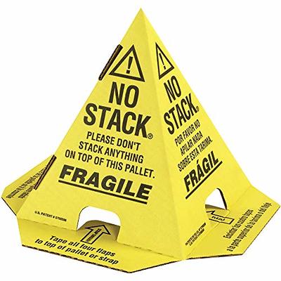 Ship Now NO Stack Print Pallet Cones -English, French & Spanish